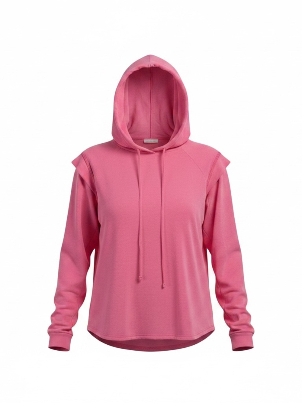 Women's Pink Hooded Pullover Top-New!